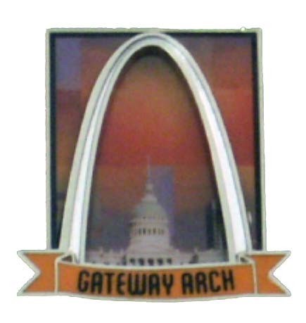 Arch Urban Sunset Magnet