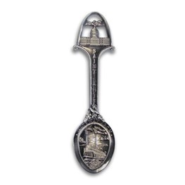 Spoon: Antiqued Pewter Gateway Arch