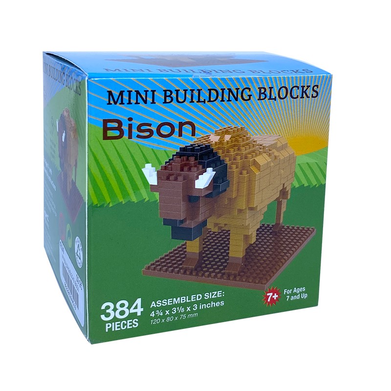 Bison Mini Building Blocks Jefferson National Parks Association