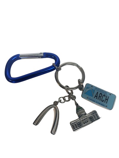 st. louis arch key chain