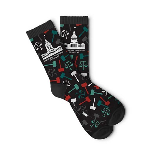 Old Courthouse Socks 842