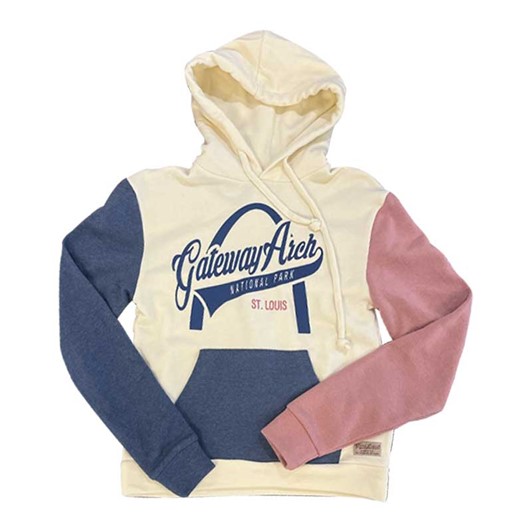 Gateway Arch Crossroads Hoodie - Cream 26907