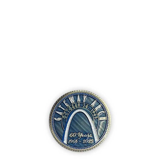 Gateway Arch 60th Anniversary Pin 316