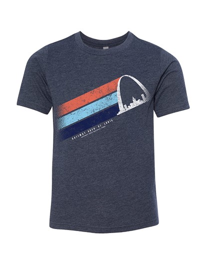 Gateway Arch Diagonal Stripe T-Shirt 26696