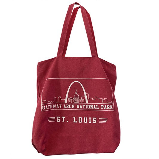 Gateway Arch Canvas Tote Bag