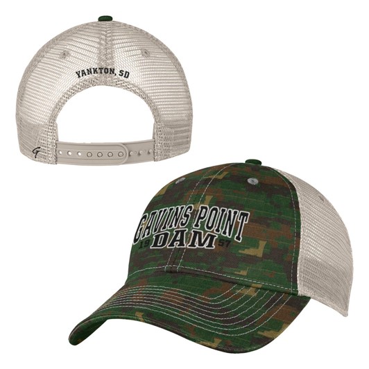 Hat: Gavins Point Dam Camo 813
