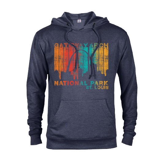 Gateway Arch Scratch Hoodie 26739
