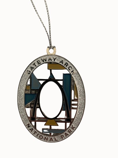 Gateway Arch Mid-Century Modern Ornament 26405