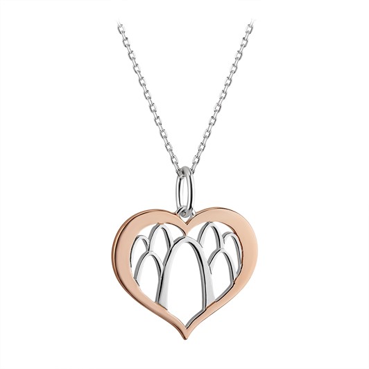 Arch Heart Necklace 29295