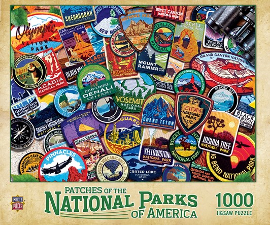 National Park Patch Jigsaw Puzzle 452