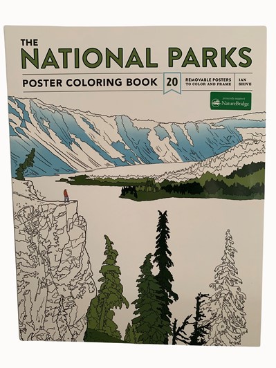 National Parks Poster Coloring Book 14057