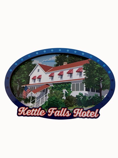 Kettle Falls Wood Magnet 28092
