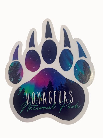 Voyageurs Bear Paw Sticker 28374