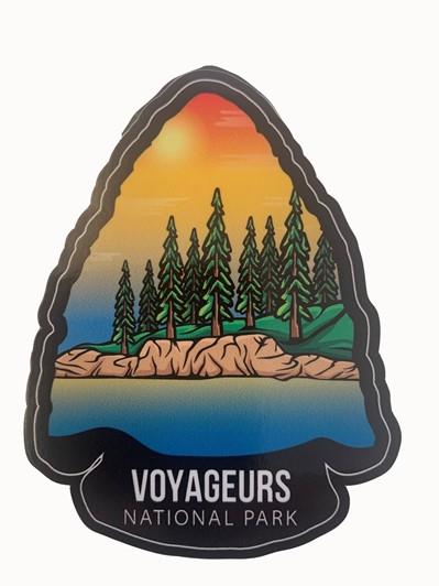 Voyageurs Arrowhead Sticker 28378