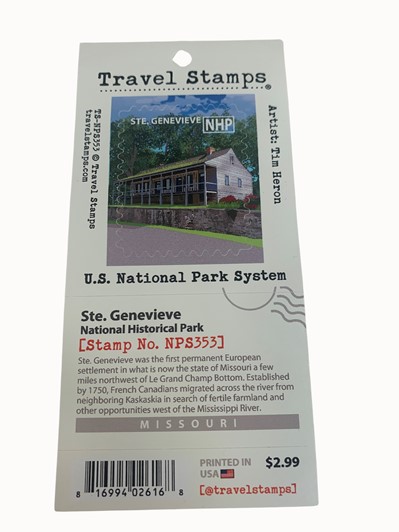 Ste. Genevieve National Historical Park Travel Stamp 217