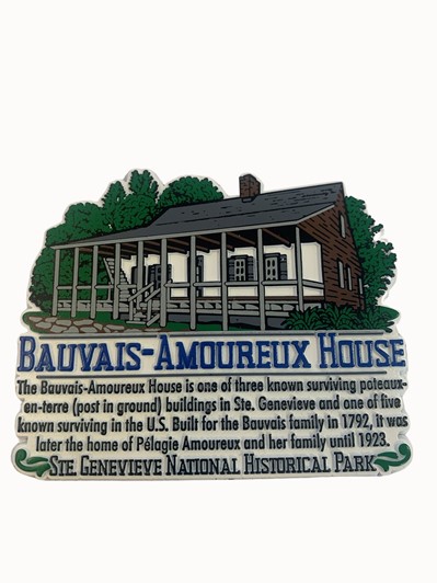 Bauvais-Amoureux House Magnet 27705