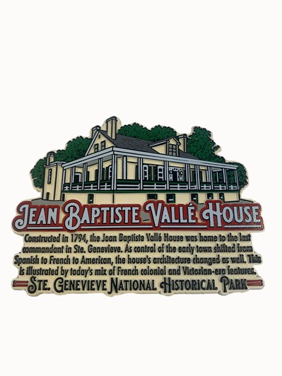 Jean Baptiste Valle House Magnet 584