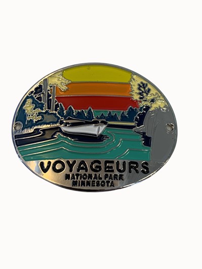 Voyageurs Walking Stick Emblem 27570