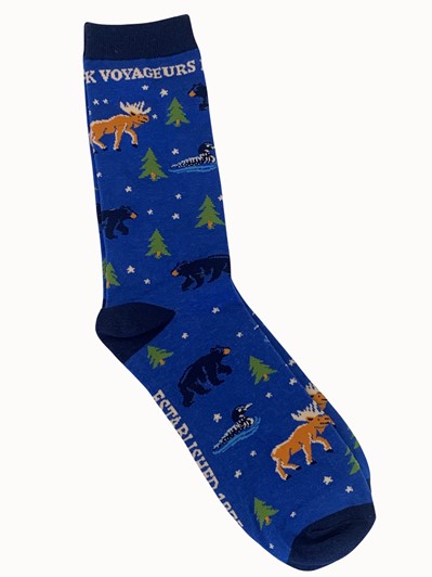Voyageurs National Park Socks 834