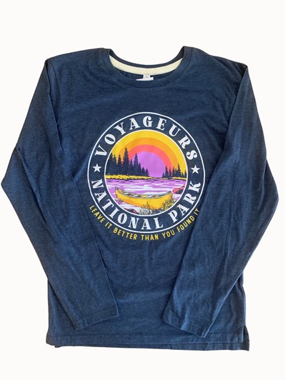 Voyageurs Leave It Better Longsleeve Denim T-Shirt 26678