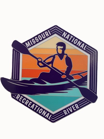 Missouri National Recreational River Sticker - Large 26830