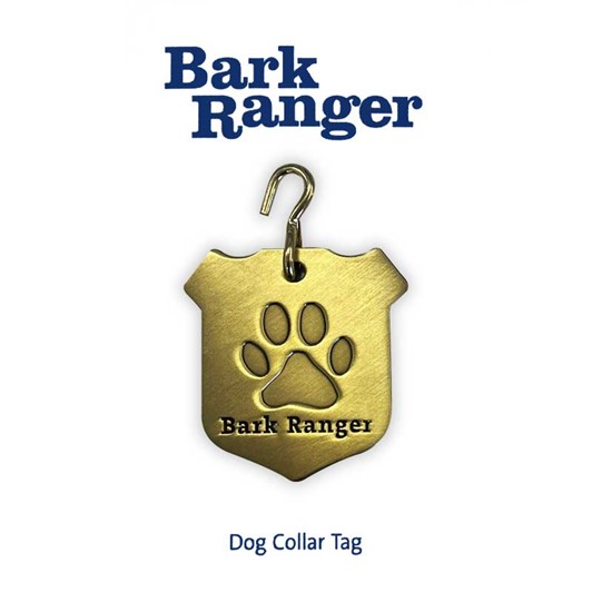 Bark Ranger Dog Collar Tag 1.5" 297