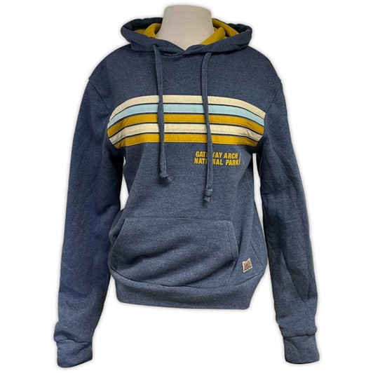 Gateway Arch Striped Hoodie 952