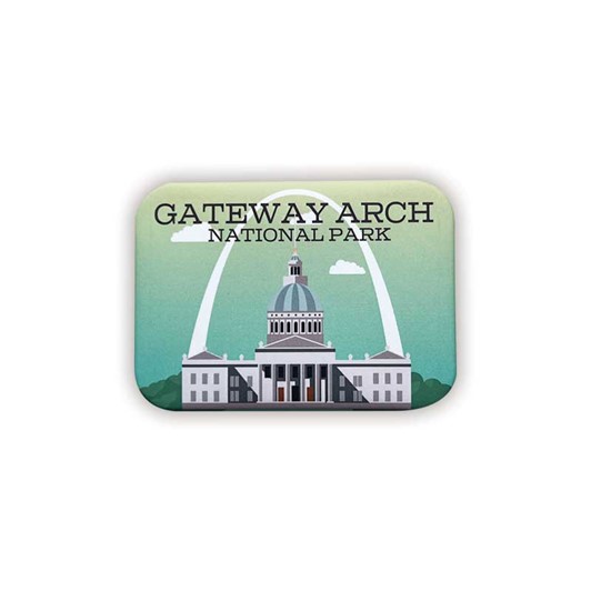 Old Courthouse Soft Touch Magnet 103