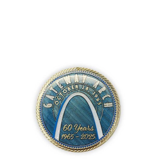 Gateway Arch 60th Anniversary Magnet 480
