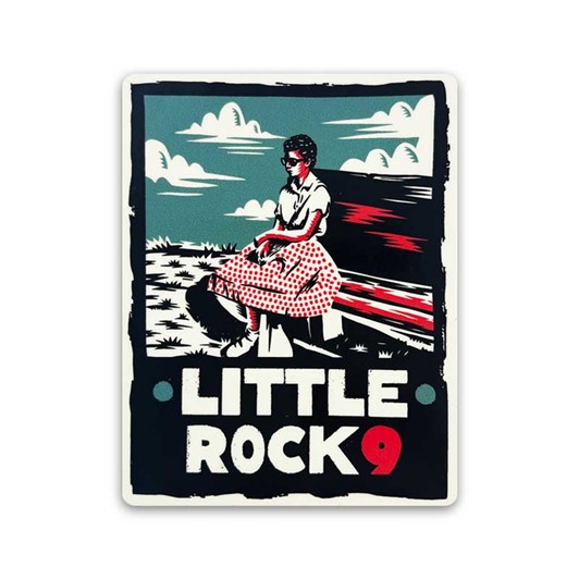 Little Rock 9 Elizabeth Eckford Sticker 28640
