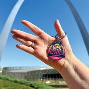 Gateway Arch 60th Anniversary Keychain 27580 View 2