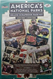 America's National Parks Deluxe Scrapbook Page Kit