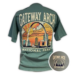 Gateway Arch Skyline T-Shirt
