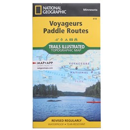 Voyageurs Paddle Routes-Map