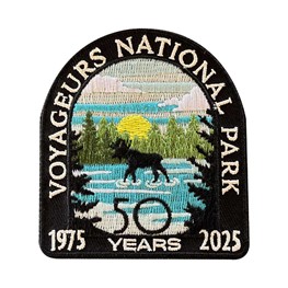 Voyageurs National Park 50th Anniversary Patch