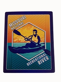 Missouri National Recreational River Magnet - Rectangle