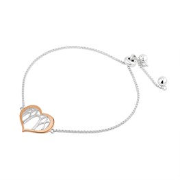 Arch Heart Bracelet