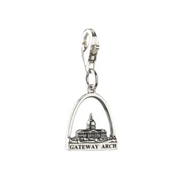 Arch Charm with Lobster Claw Clasp