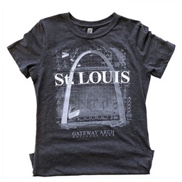 Arch Construction Navy T-shirt
