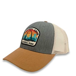 Gateway Arch City Scene Patch Hat