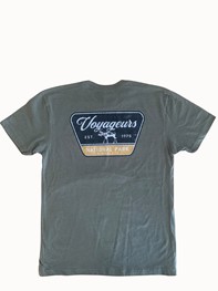 Voyageurs Outrigger Moose Green T-Shirt