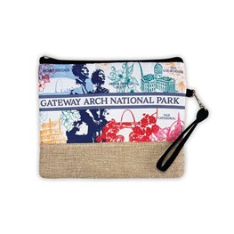 Gateway Arch Icons Wristlet