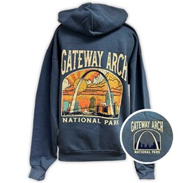 Gateway Arch Skyline Hoodie